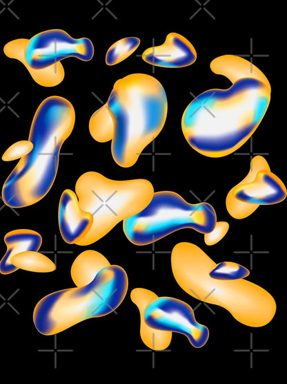 3D Liquid Abstract pattern