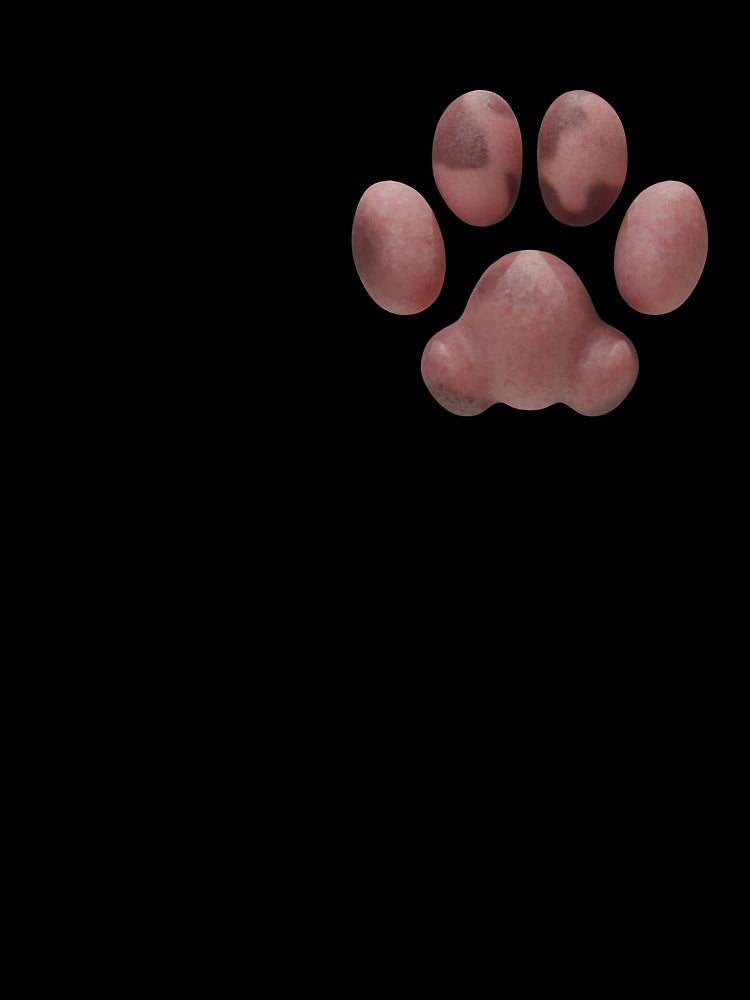 Domestic Cat-styled 3D Pawpad Design (Cow Spots)