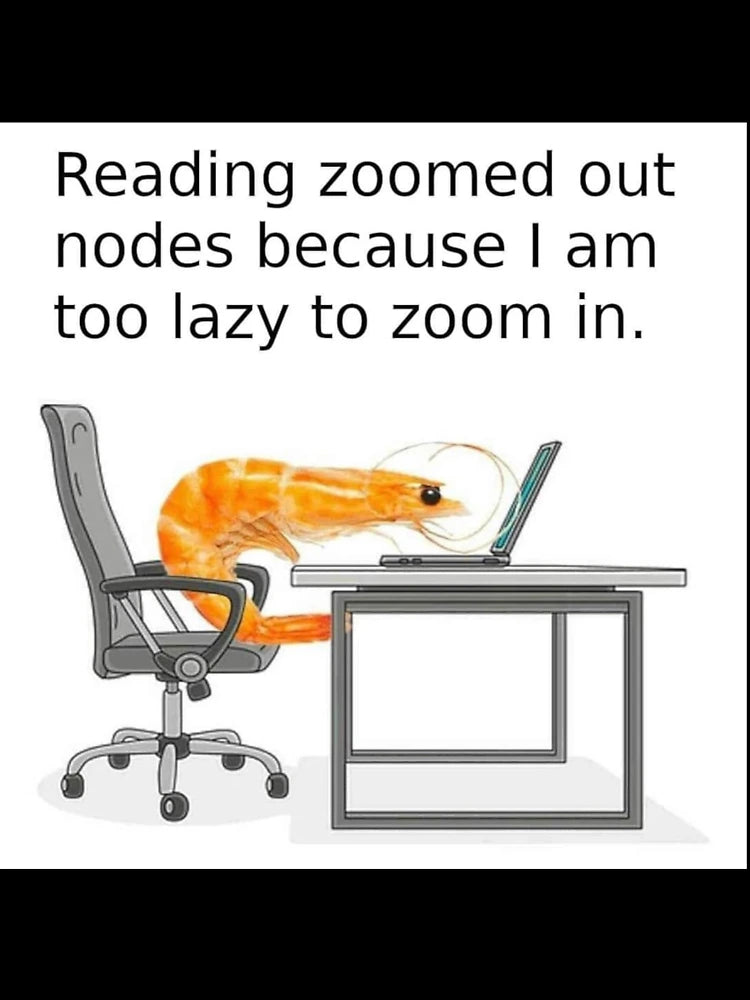 3D modelling shrimp meme sticker