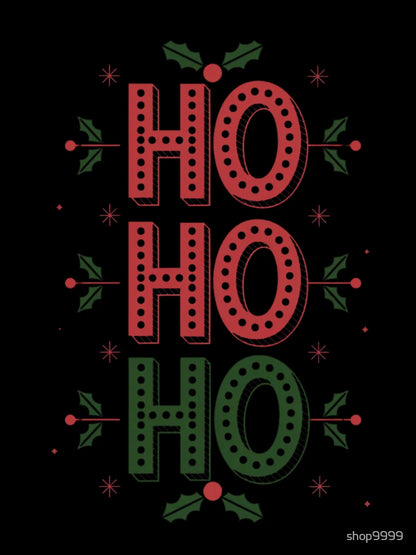 Festive Joyful Holiday Typography