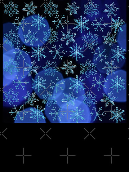 Falling Snowflakes Winter Wonderland Christmas Icicles Christmas Decoration