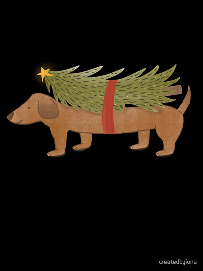 Festive Dachshund