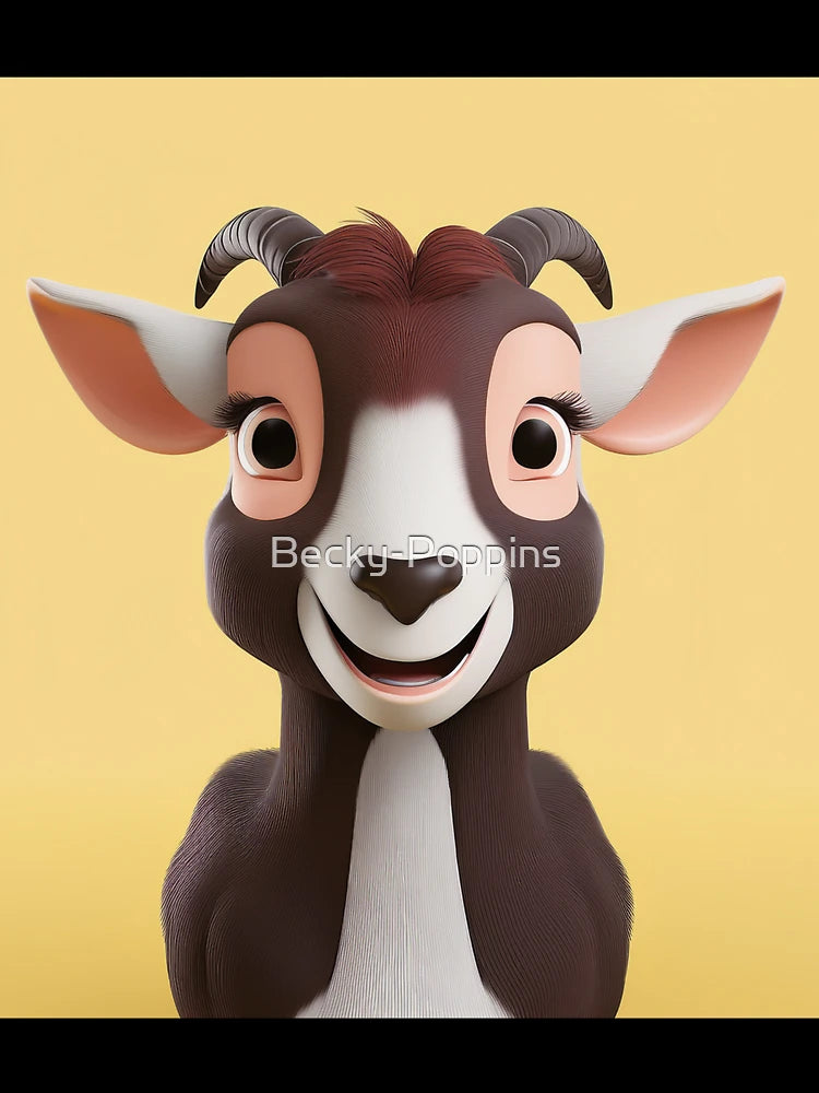 3D Goat Cuteness