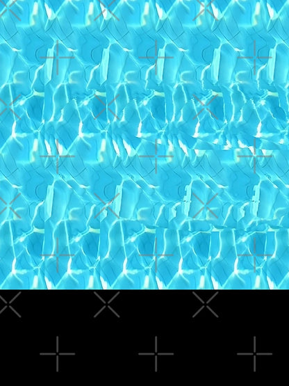 3D Optical Illusion, Hidden Doughnut Image, Hidden 3D Picture, Seamless Pattern 3D