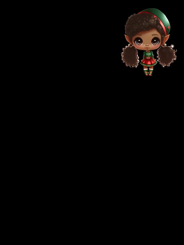 Afro-Fabulous Christmas Elf