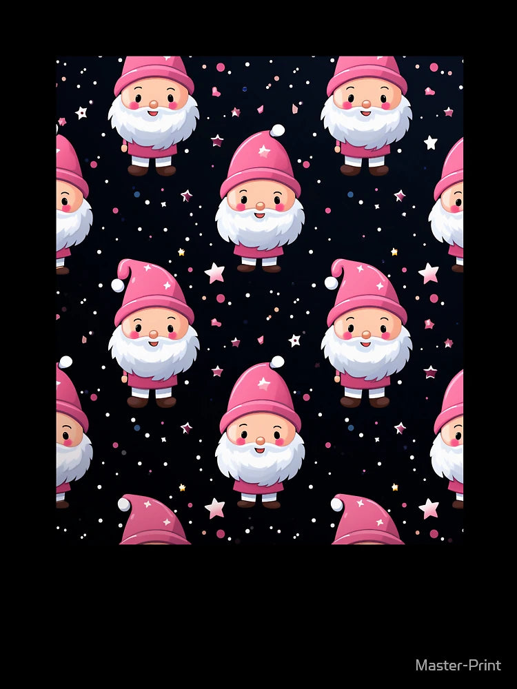 Festive Christmas Designs - Colorful Santa Clauses