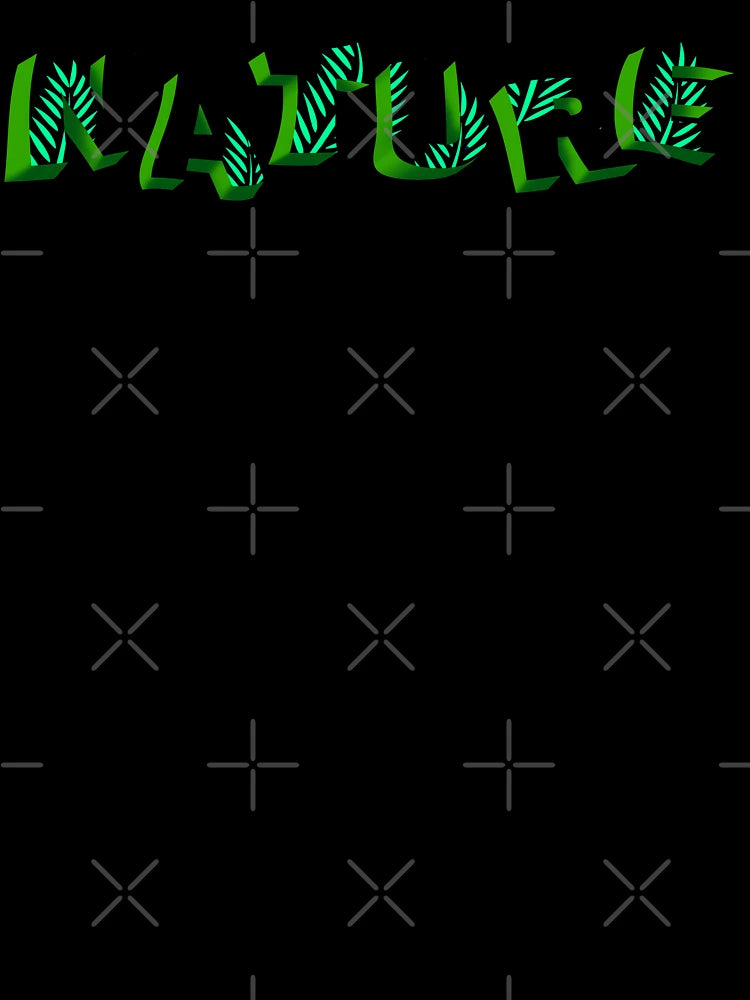 3D nature with fern design