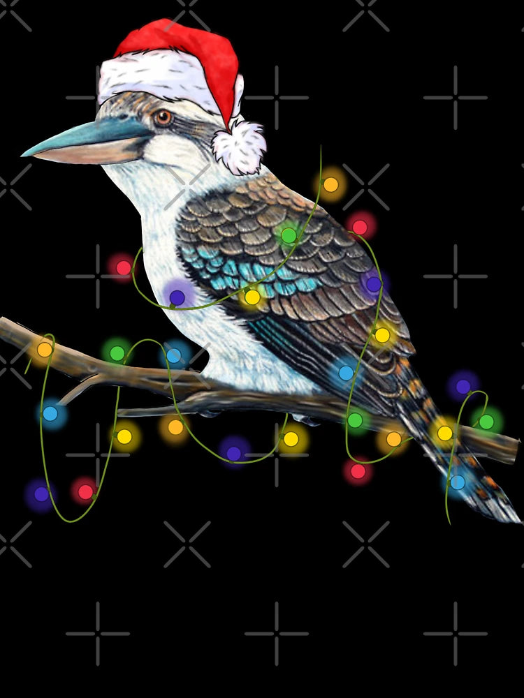 Extra festive kookaburras - Xmas kookaburra Christmas Australia Men Woman kids