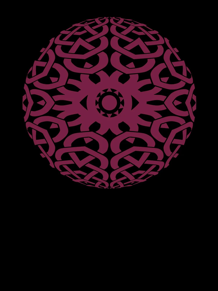 3D Celtic Sphere Design with Eye at the Center