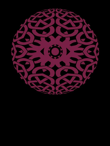 3D Celtic Sphere Design with Eye at the Center