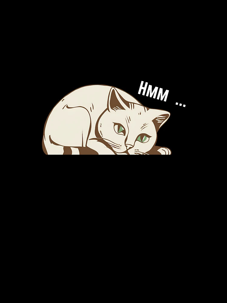 Overthinking cat