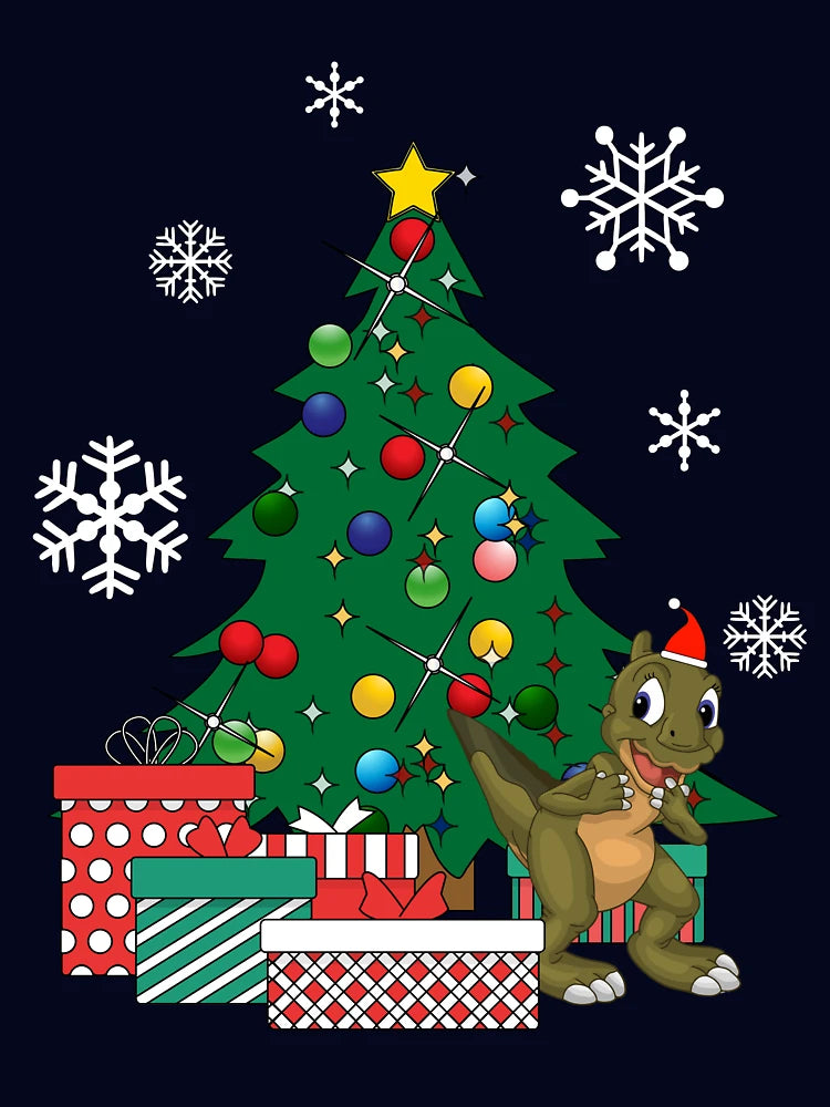 Ducky Around The Christmas Tree Land Before Time