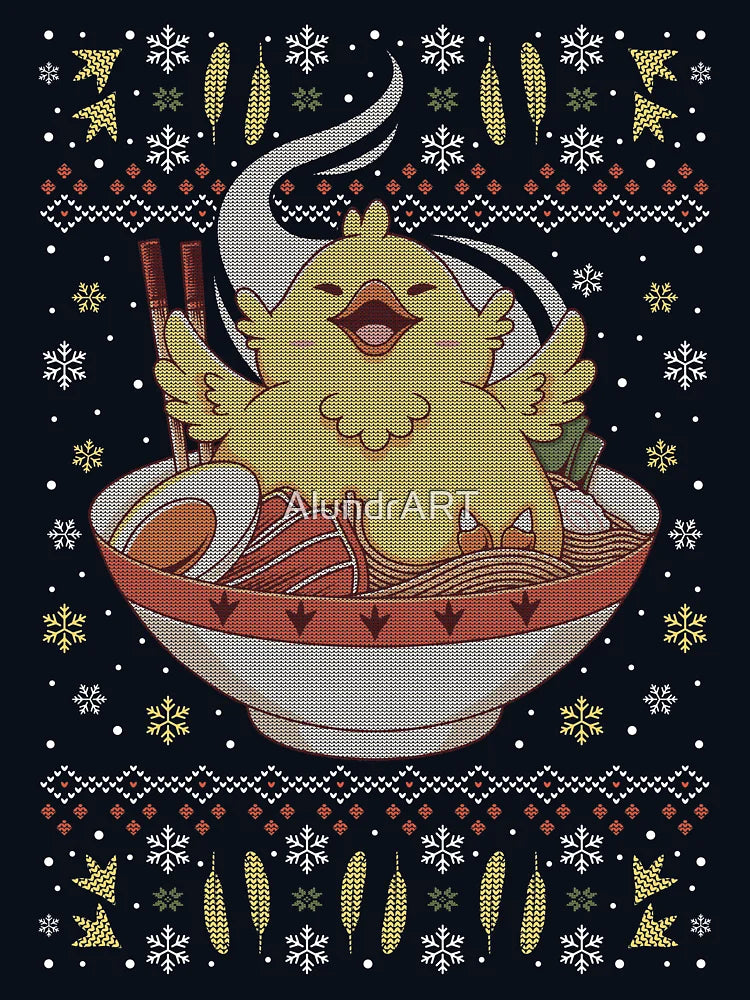 Fat Chocobo Ramen Christmas