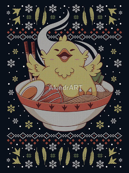 Fat Chocobo Ramen Christmas