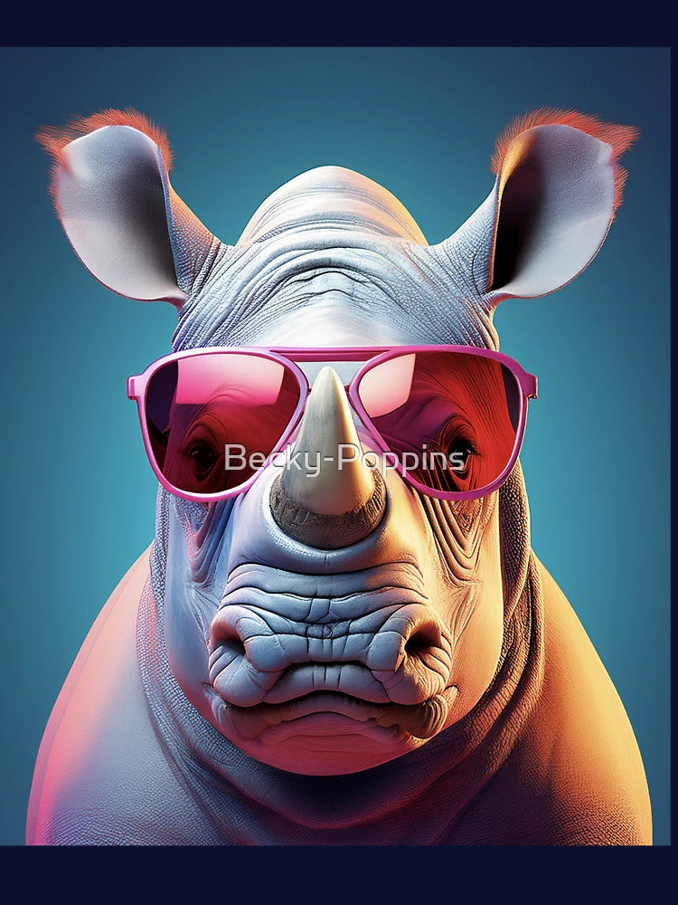 Don't Forget Your Glasses - Stylish Cool Rhyno