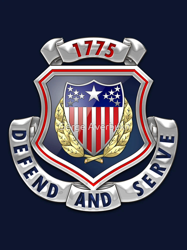 Adjutant General's Corps - AG Corps Regimental Insignia over Blue Velvet