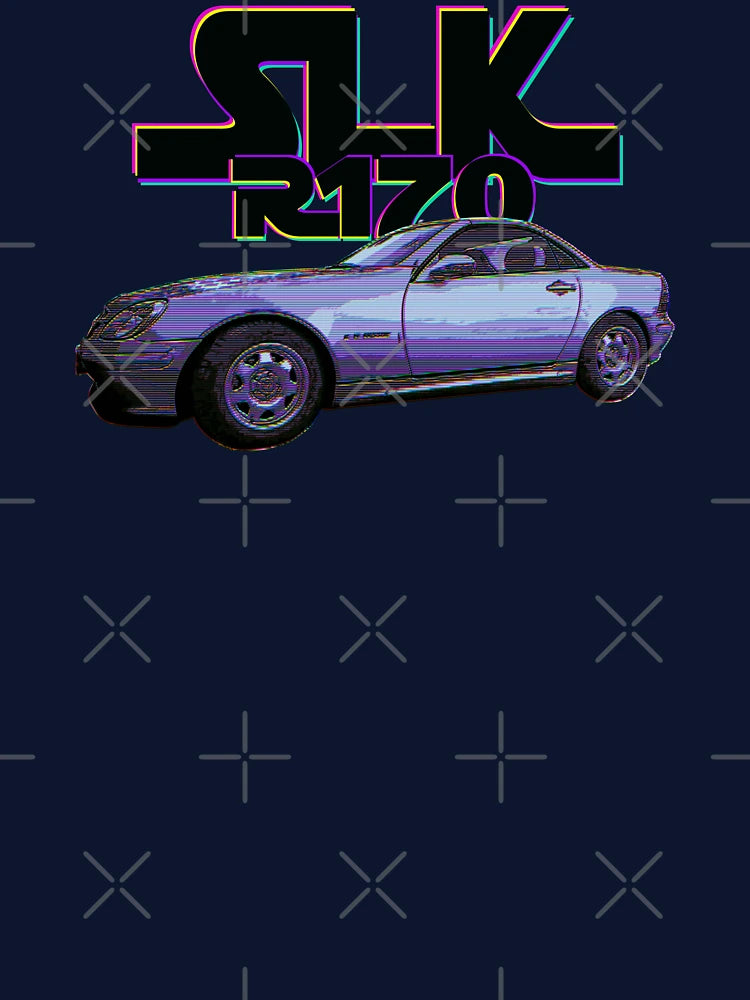 3D Mercedes SLK R170 in split-color optics