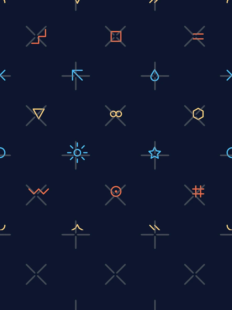 Fusion Math 3D Pattern background