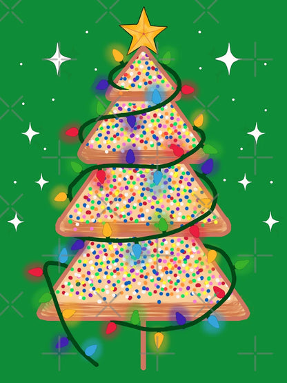 Extra festive Fairy Christmas Australian Fairy Bread Xmas 2024 Men Woman Kids
