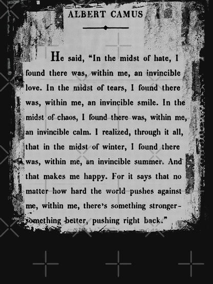 Albert Camus: an invincible summer.