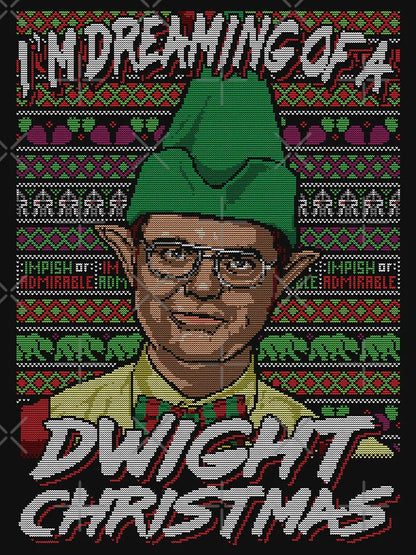 Dreaming of Dwight Christmas Sweater