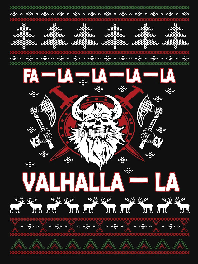 Fa-la-la-la-la Valhalla-la Ugly Viking