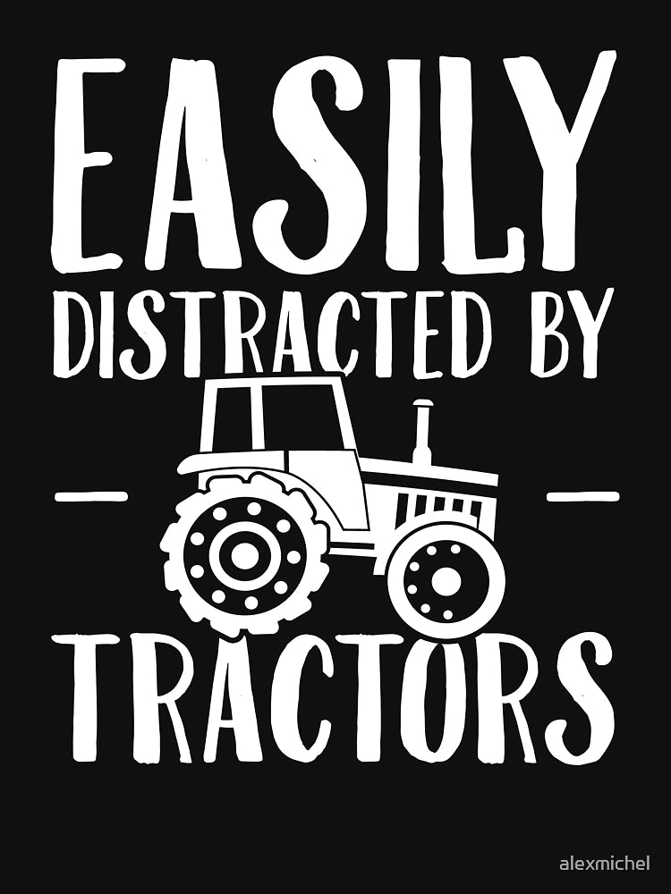 Easily distracted by tractors - Farming