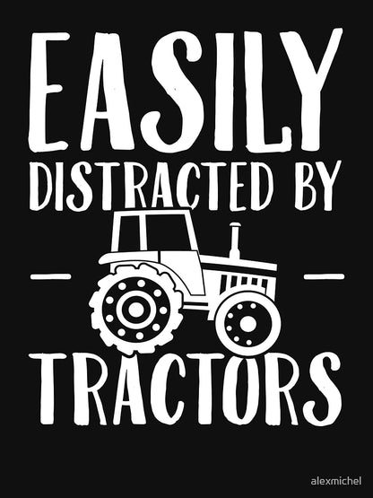 Easily distracted by tractors - Farming