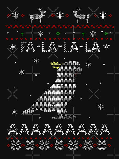 FA LA LA Ugly Christmas Sulphur Cockatoo