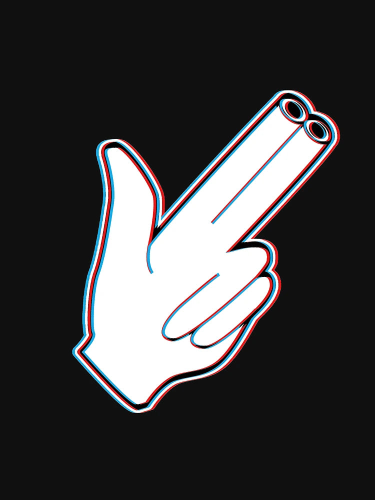 3D Finger Guns - Rave Collection