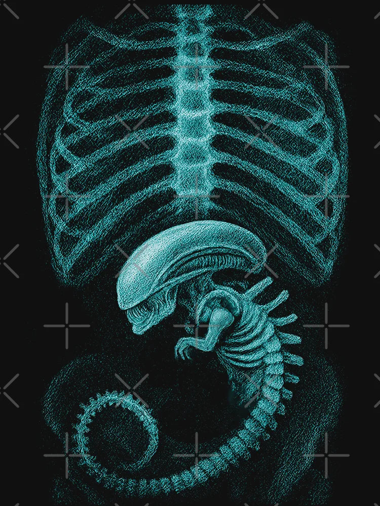 Alien radiography, Alien X-ray