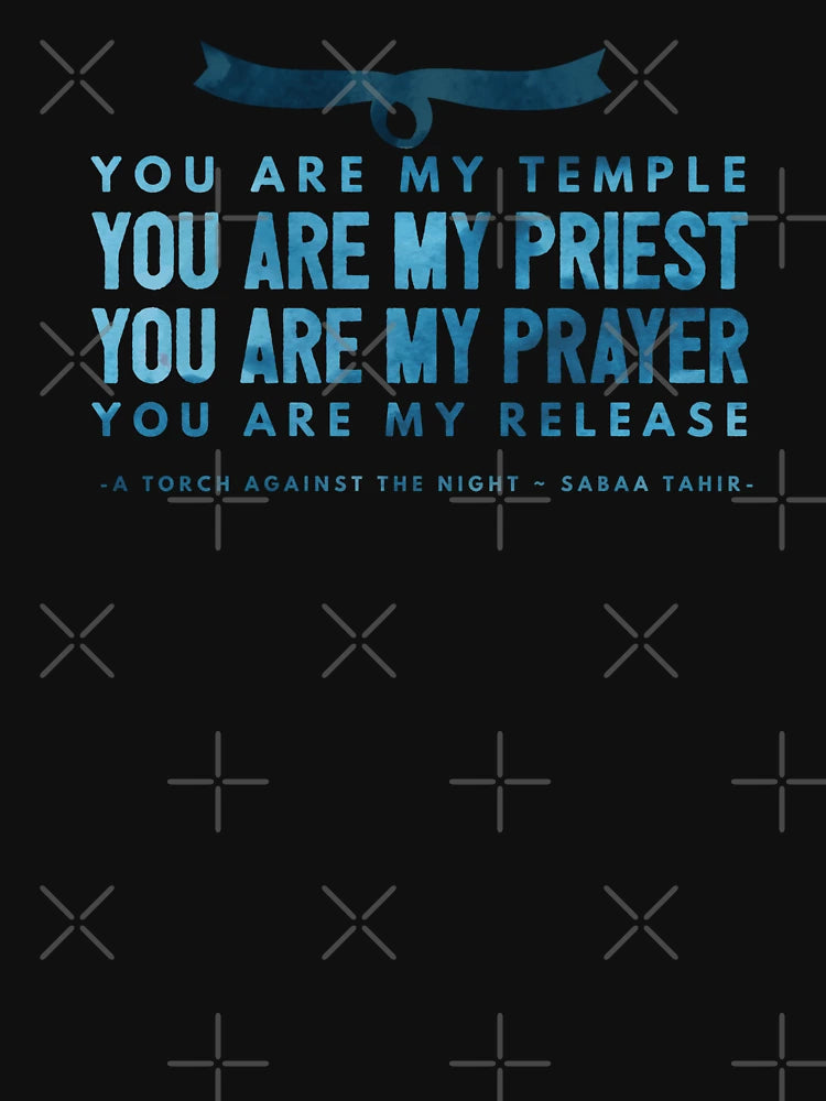 a torch against the night