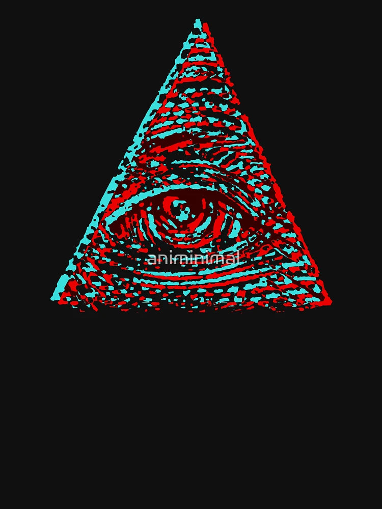 3D All Seeing Eye 3 (black)