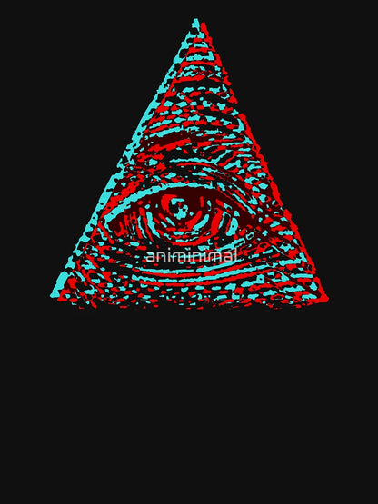 3D All Seeing Eye 3 (black)