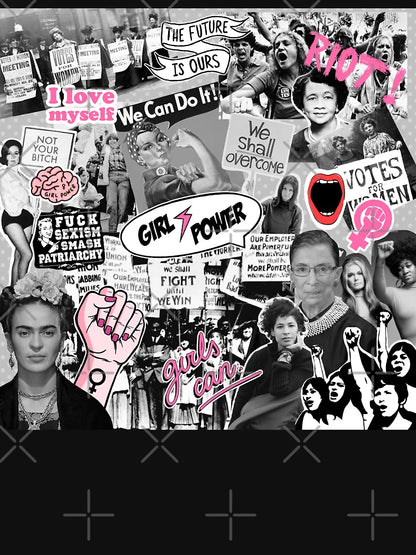 Feminism collage