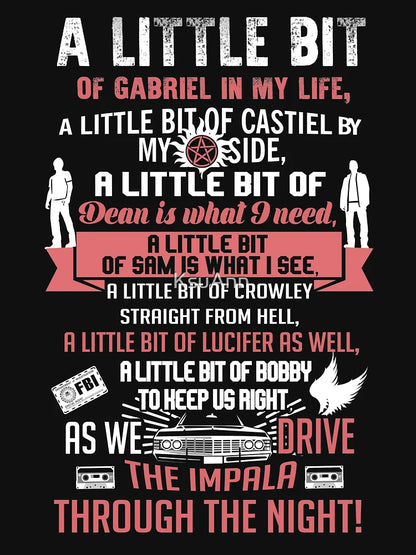 A little bit of Gabriel In My Life.. SPN parody.