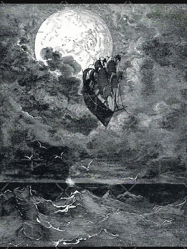 A Voyage to the Moon - Gustave Dore