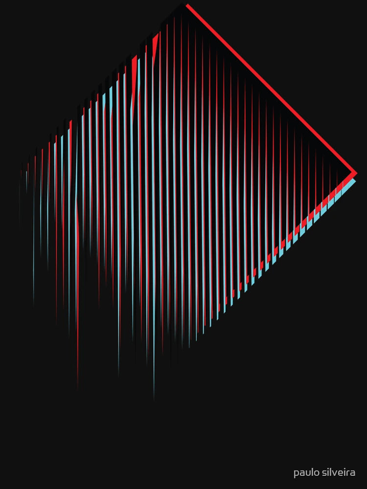 3D Minimal Techno Chaos. Modern Art.