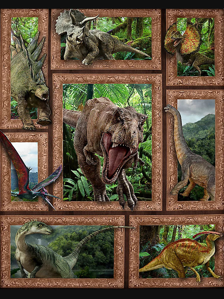 3D Dinosaur Bedding-gigapixel