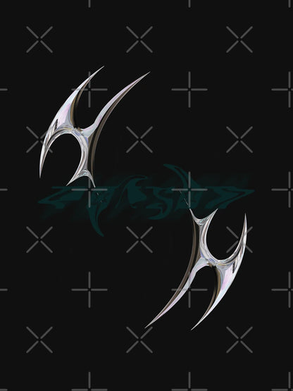 3d chrome metallic liquid poison Aesthetic grunge