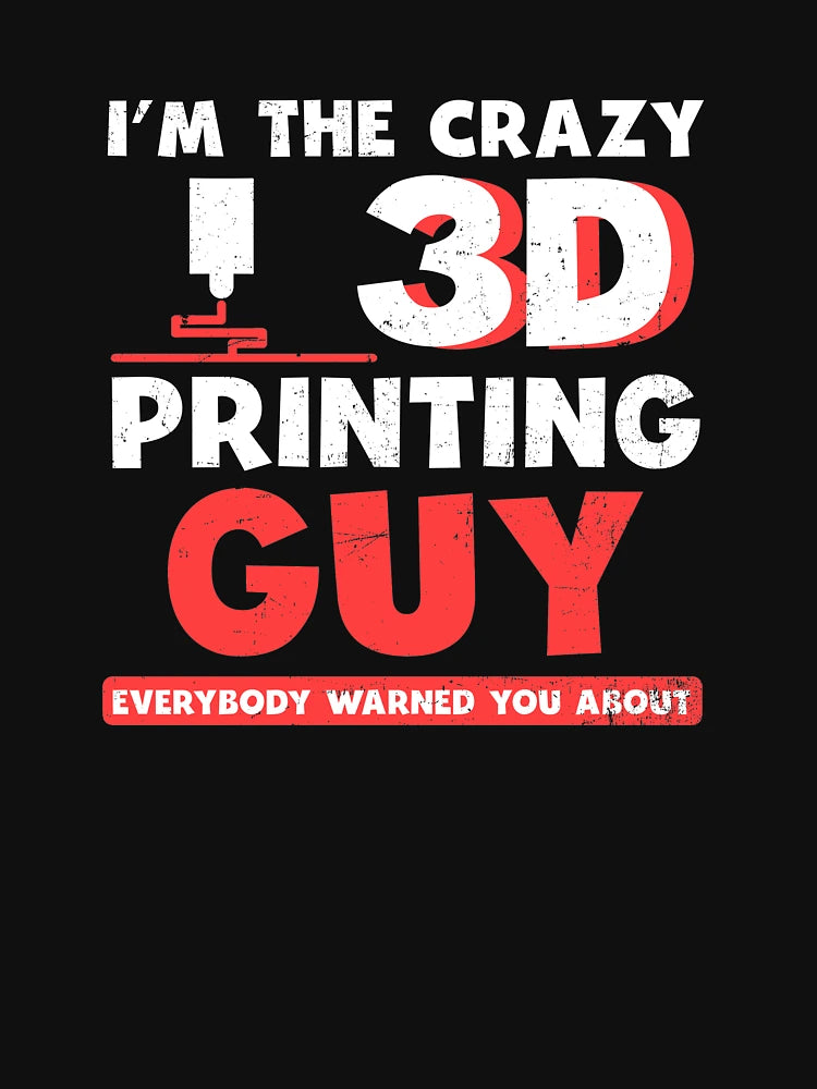 3D Printing Shirt | Crazy Guy Warned About Gift
