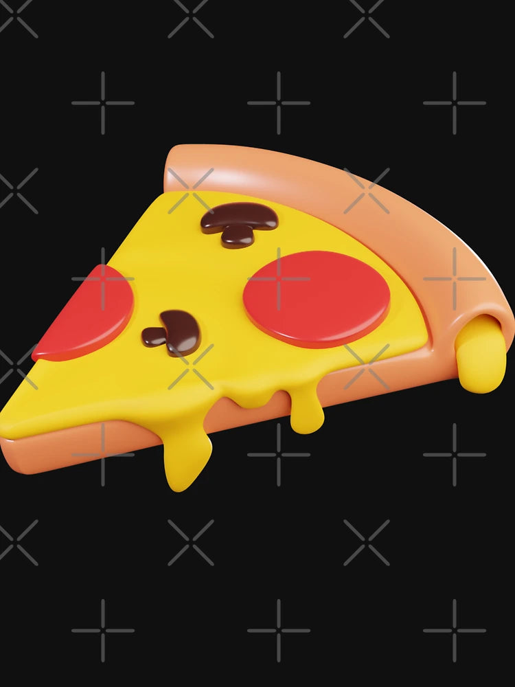 3D Pizza Slice