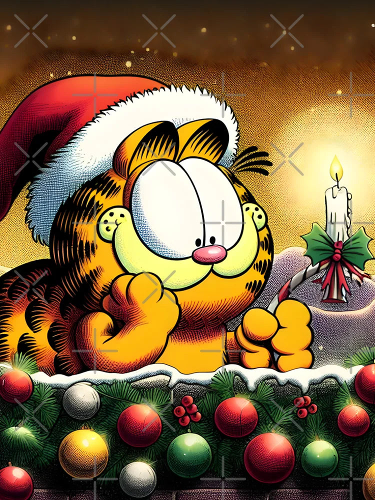 Festive Cartoon Extravaganza: Merry Christmas Art for Whimsical Decor