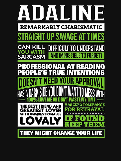 Adaline Girl Name Definition