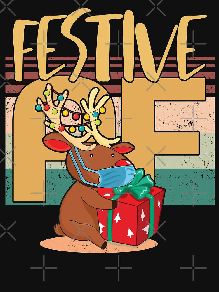 Festive AF | Comedic Christmas Reindeer
