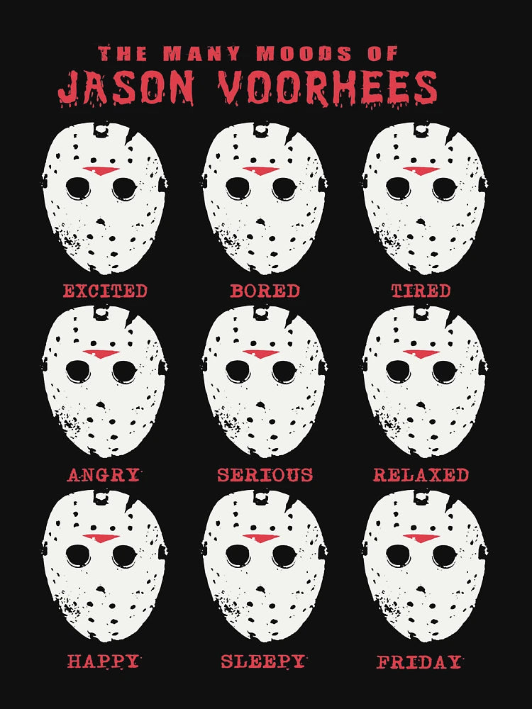 Emotions Jason voorhees art friday halloween christmas