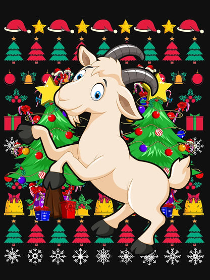 Festive Goat Ugly Christmas