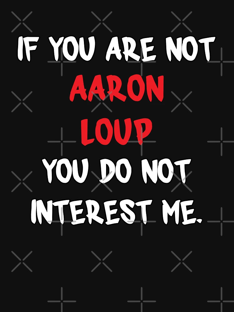 Aaron Wolf - If you are not