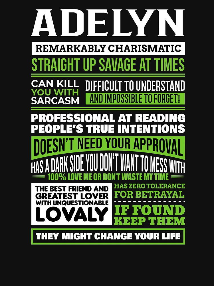 Adelyn Girl Name Definition