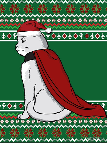 Dressed for the Holidays, Superhero Cloak Included